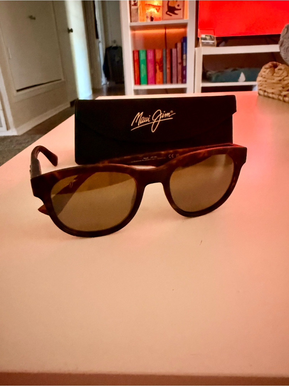 Maui Jim Tortoise Brown Polarized Men’s Sunglasses